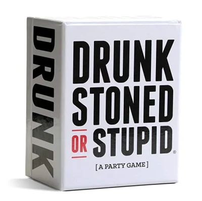 Carta de borracho drogado o estúpido [un juego de fiesta]